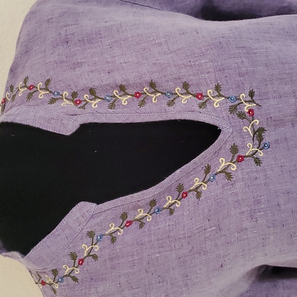 Purple tunic - Picture 2 of 7